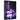 Canvas wall art, featuring a bright purple Chicago (downtown) street, creating a cool purple aesthetic.