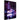 Acrylic modern wall art, featuring a bright purple Chicago (downtown) street, creating a cool purple aesthetic.