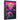 Canvas wall art, showing a bright hot-pink (GTA) Miami aesthetic, with the sun rising, tall buildings, and palm trees.