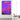 Large purple canvas wall art, hanging inside a modern condo apartment.