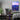 A gaming room, featuring The Rocky Mountains canvas as gaming room setup.