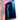 Neon acrylic glass art print, close-up, showing its vibrant colors.
