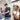 Workers in the warehouse printing and making modern acrylic and canvas wall art for customers.