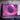 Planet space canvas wall art, standing against a modern grey table, showing its bright colors.