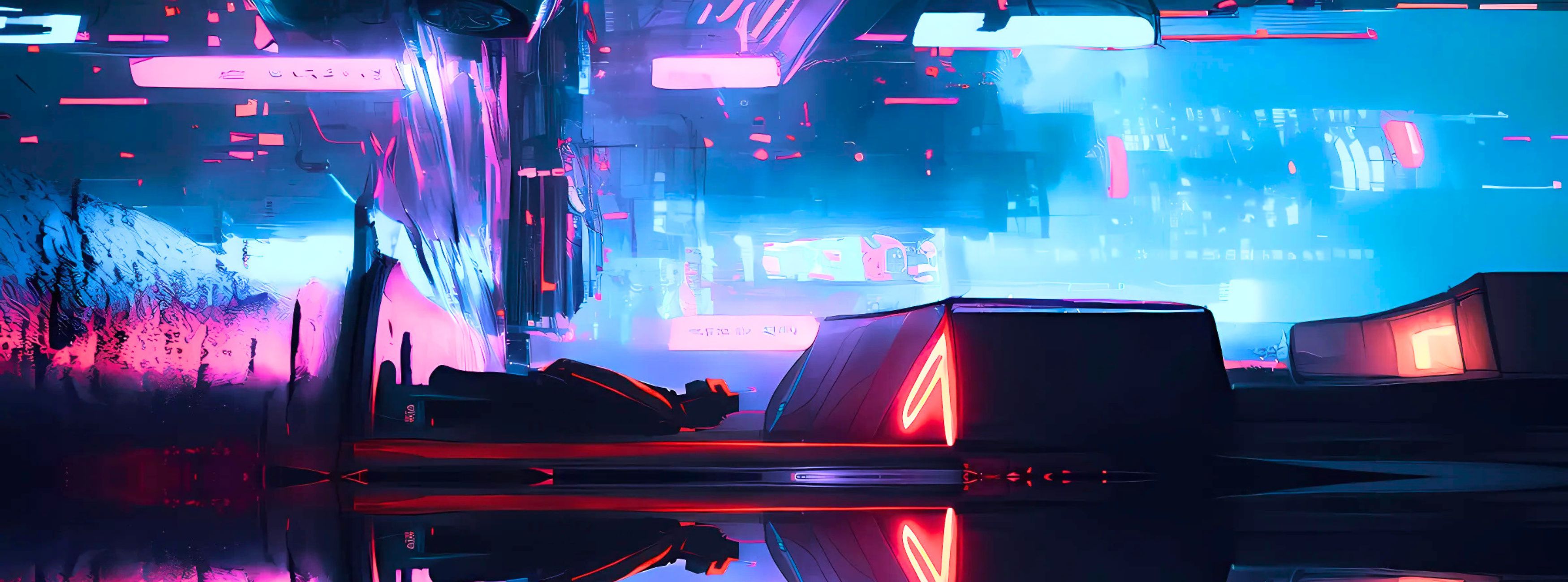Sci-fi wall art collection, featuring space cities, galaxies, stars, moons, and modern neon designs.