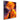 Zenitsu thunderclap, anime-inspired wall art, featuring bright yellow and orange lightning strikes which showcase the characters technique.
