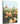 Modern canvas wall art, featuring orange flowers against a light sky and a nature aesthetic.